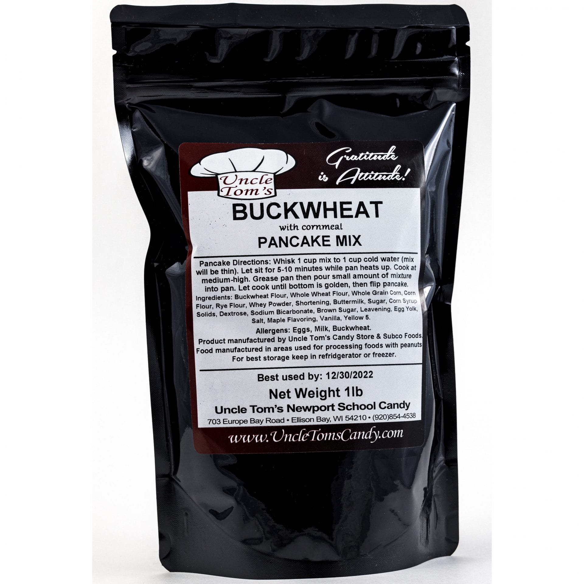 Buckwheat Pancake Mix Uncle Tom's Candy