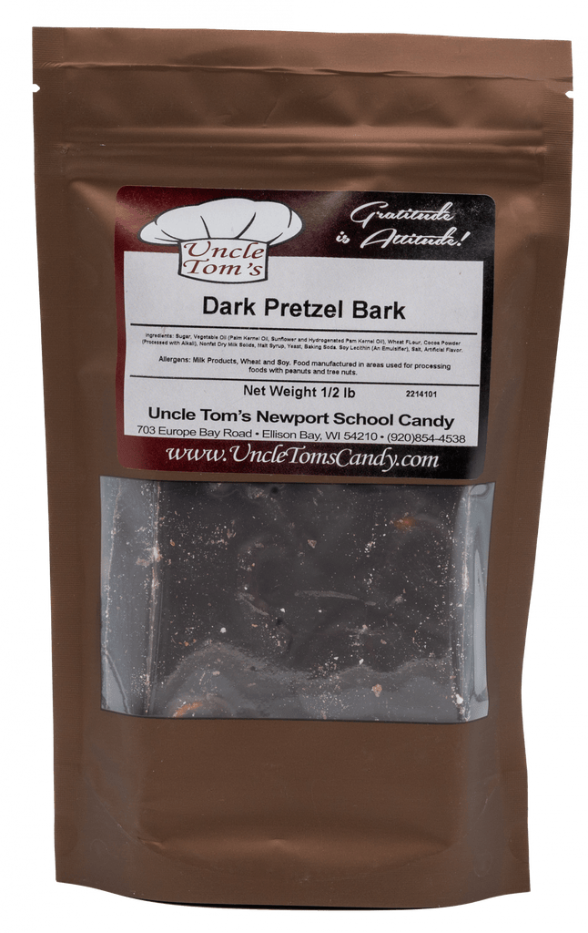 Dark Chocolate Pretzel Bark