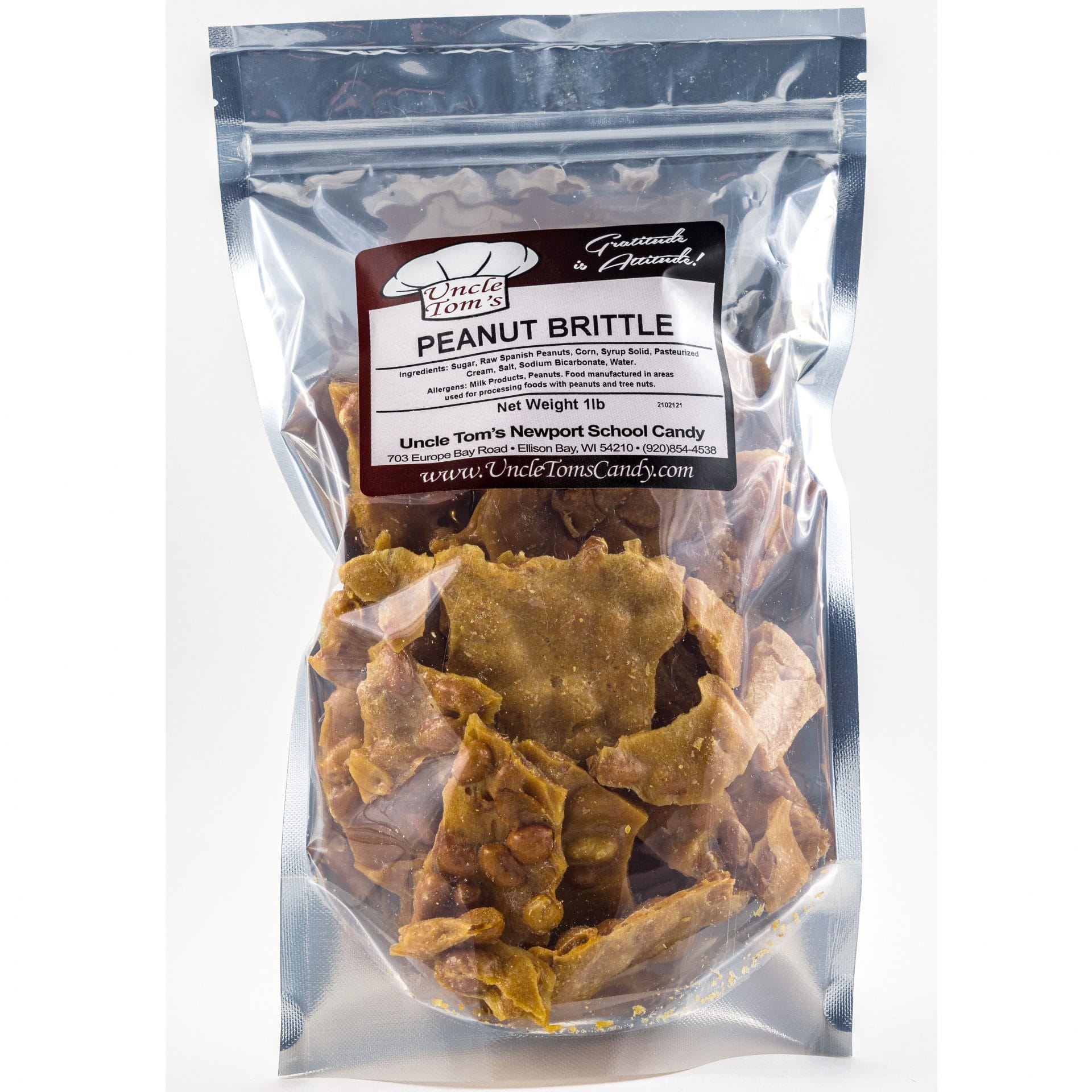 Peanut Brittle - Uncle Tom's Candy