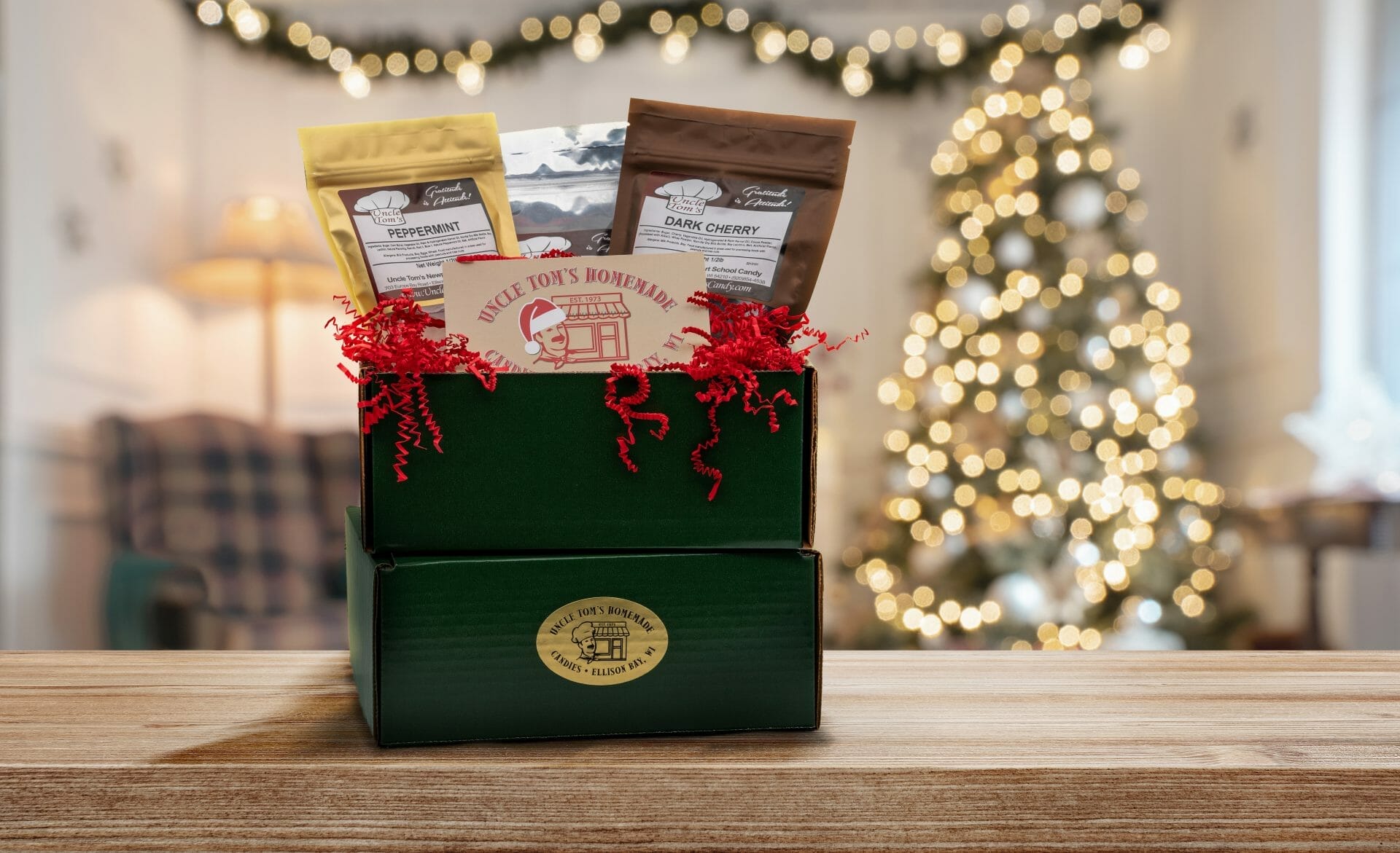 Holiday Gift Box - Uncle Tom's Candy