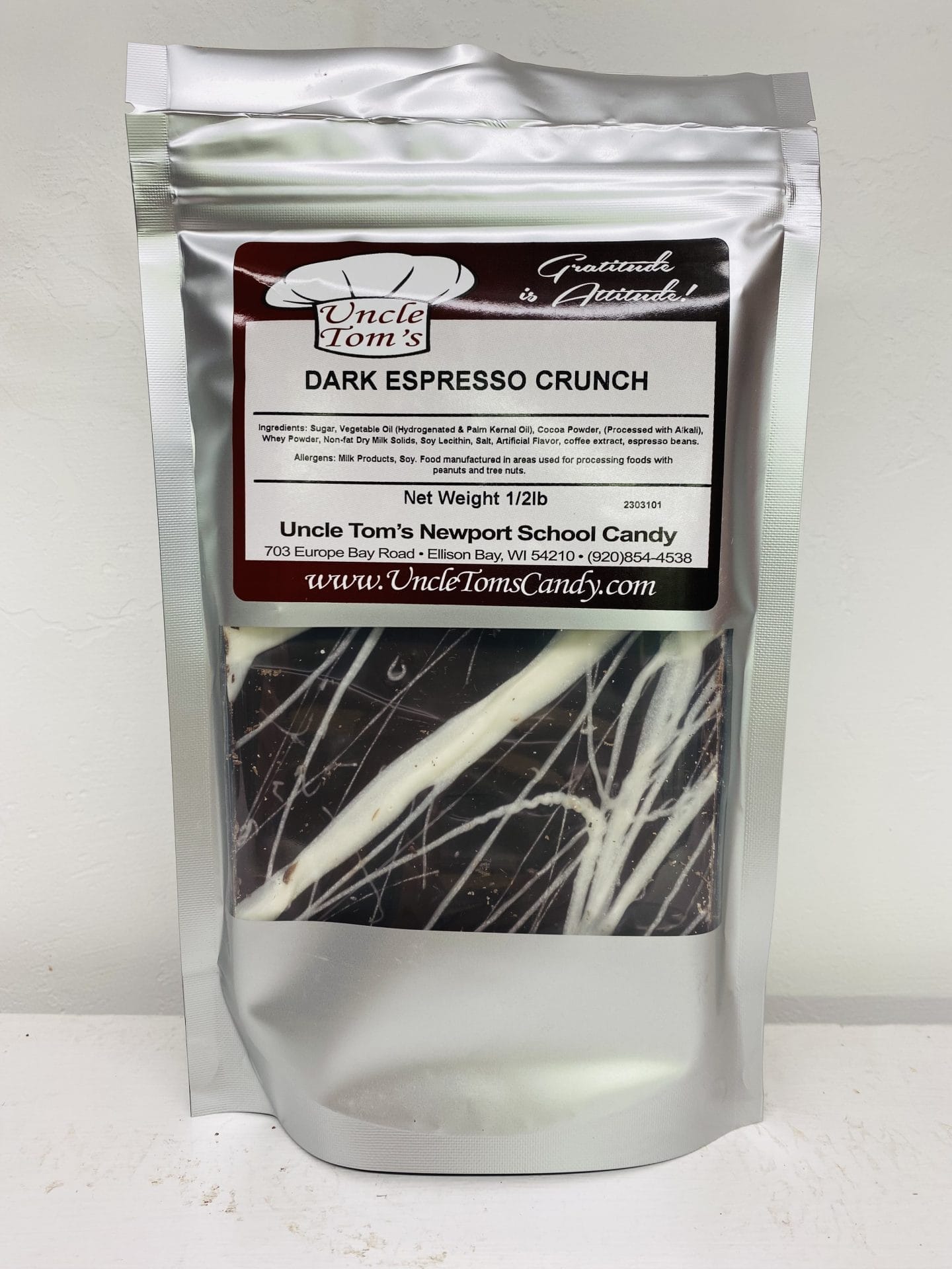 Dark Espresso Crunch - Uncle Tom's Candy